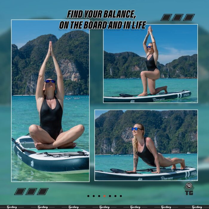 TIGERXBANG SUP Boards Stand Up Paddling Board, aufblasbare Paddle-Boards Defender-Pro-Kollektion