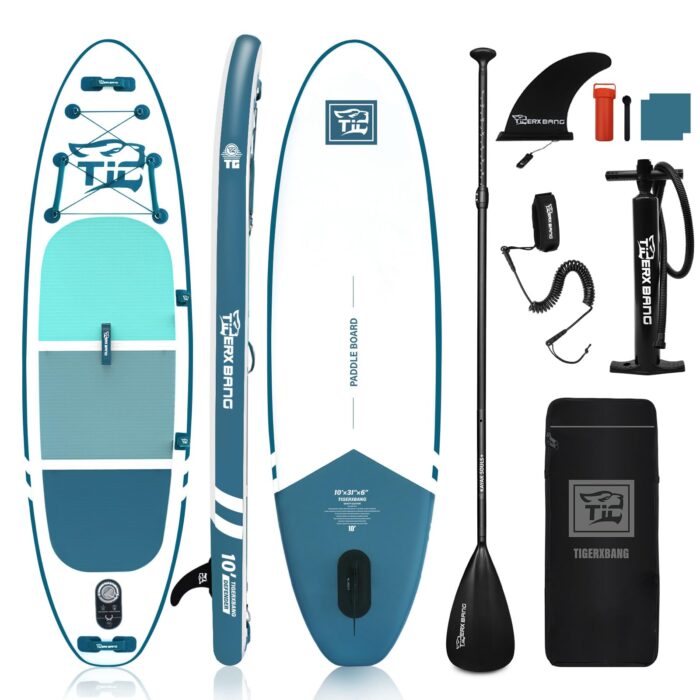TIGERXBANG SUP Boards Stand Up Paddling Board, aufblasbare Paddle-Boards Defender-Pro-Kollektion