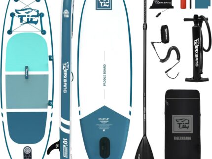 TIGERXBANG SUP Boards Stand Up Paddling Board, aufblasbare Paddle-Boards Defender-Pro-Kollektion