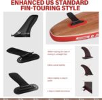 TIGERXBANG SUP-Board, Stand-Up-Paddling-Board | 10'8" 330 x 86 x 15 cm | mit Premium-Komplett-Aufblas-SUP-Zubehör, extra breite Paddleboards für Erwachsene und Kinder-Pandora-Kollektion