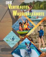 HEYBOARD Premium Aufblasbares SUP Board, 320x81x15 cm, 200 kg, Langlebiges Stand Up Paddle Board für 2 Personen, mit Rucksack, Verstellbarem Paddel, Handpumpe, Leine, Abnehmbarer Flosse