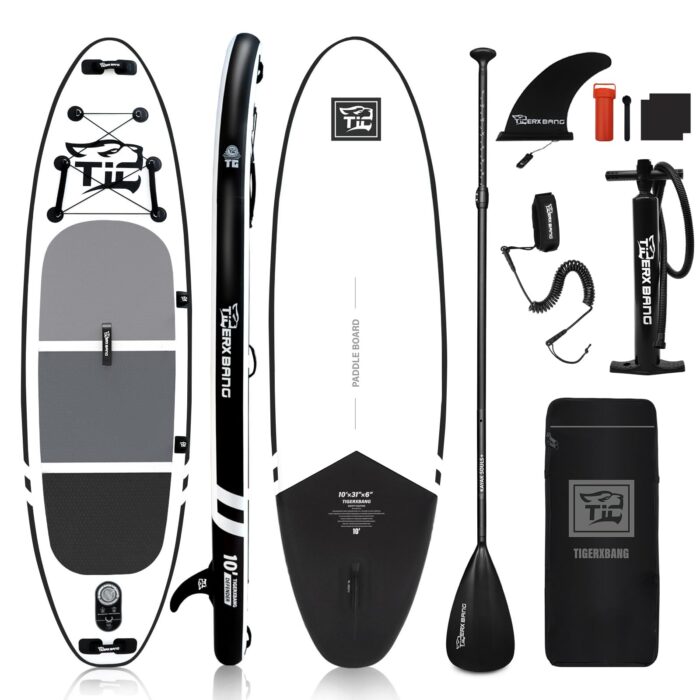 TIGERXBANG SUP Boards Stand Up Paddling Board, aufblasbare Paddle-Boards Defender-Pro-Kollektion