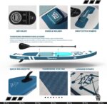 TIGERXBANG SUP Boards Stand Up Paddling Board, aufblasbare Paddle-Boards Defender-Pro-Kollektion