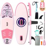 Niphean Stand up Paddling Board mit Sitz und Allem Zubehör, 320cm Paddleboard für Aller Fähigkeitsniveaus, SUP Board 200kg Tragkraft für 2 Personen, Standup Paddle Board for Adults