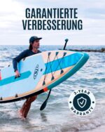 ZLX Stand Up Paddling Board 350x83cm,SUP Board Set,Touren Stand Up Paddle,Einzigartige Mittelfinne,Rutschfester Deckpad,Standup Paddle Board 200kg Tragkraft,für Erwachsene,Anfänger,alle Könnensstufen